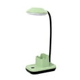 thumbnail image 1 of Hvmvliv Desk Lamp 3-Modes Eye Protection Desk Lamp Learning Usb Charging with Pen Holders Eye Protection Desk Lamp Rechargeable Dormitory Bedside Reading Lamp(Green), 1 of 8