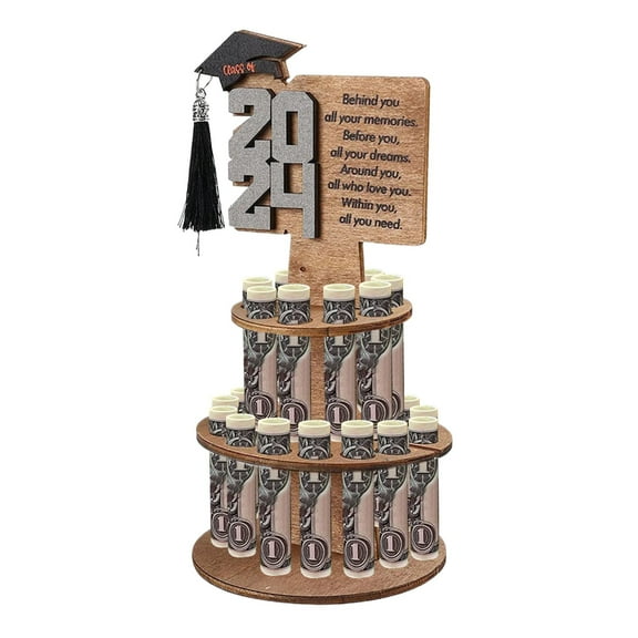 Clearance Desktop Ornament under $10,2024 Graduation Gift Moneyes Holder Creatives Converting Congrats Grad Card Holder Graduation Moneyes Holders Tiered Graduation Moneyes Cake