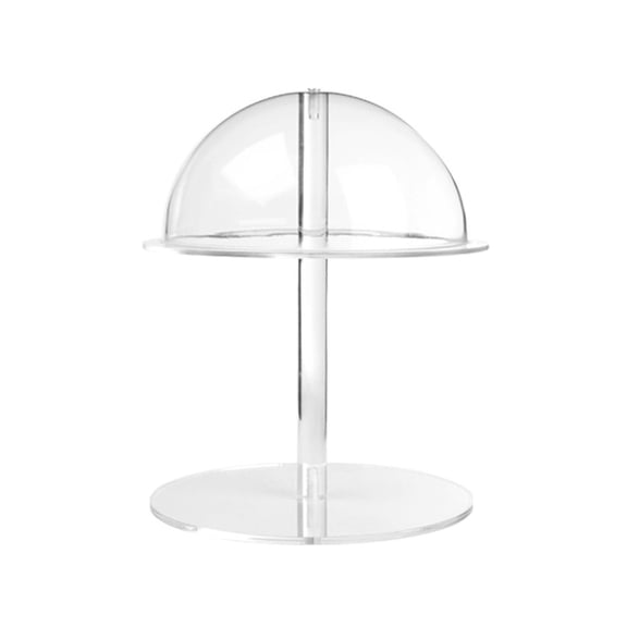 Clearance Desktop Ornament under $30,High Hat Display Stands For Vendors Black Acrylic Hat Holder Stand For Salon Cap Rack With Brim Cowboy Hat Holder Baseball Cap Rack Wig Holder