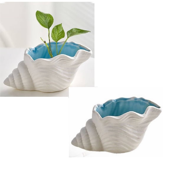 Clearance Desktop Ornament under $5,Conch Anti Fly Ash Ashtray Jewelry Box Creative Living Room Coffee Table Ornament Multi Functional Household Storage