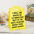 thumbnail image 1 of Clearance Desktop Ornament under $5,Funny Gifts Answer Desk Funny Desk Sign Fun Gift For Coworker Teammate Employee Desk Sign Cubicle Decor For Birthday Christmas White Elephant, 1 of 10