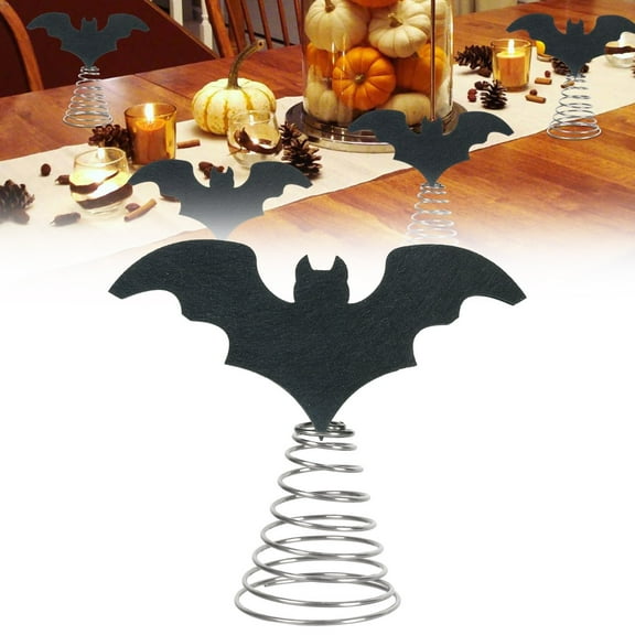 Clearance Desktop Ornament under $5,Halloween Bat Tabletop Decoration Funny Bat Miniature Ornaments Halloween Tree Topper Decor For Home Desktop Tabletop