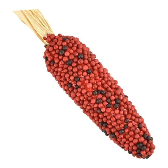 Clearance Desktop Ornament under $5,Ornamental Corn Decoration，Fall Home Decor， Corn Models Plastic Vegetables Corn Cob Cabinets Mall Decorations Photography Props Toys