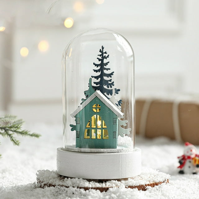 Clearance! Desktop Ornament under 1 Reindeers Lights Small Night