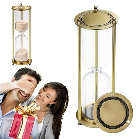 Clearance Desktop Ornament under $10,Engravable For Fillable Memorial Keepsake With & Remembrance Timer