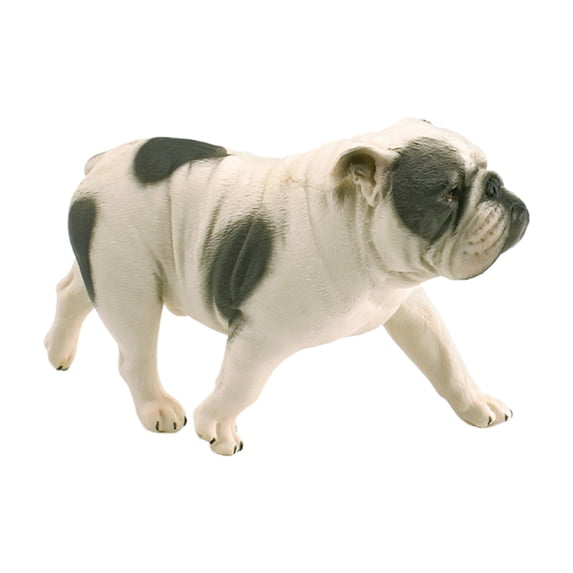 Clearance Desktop Ornament under $10,Statue Hand Painted PVC Puppy Standing Figurine Statue For Home Yellow