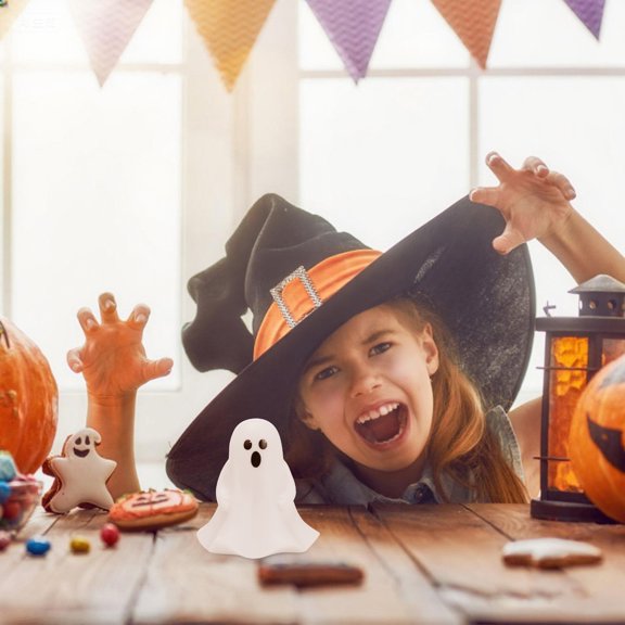 Clearance Desktop Ornament under $5,Adorable Halloween Night Light Creative And Fun Decorative Prop For Desktop Ornament
