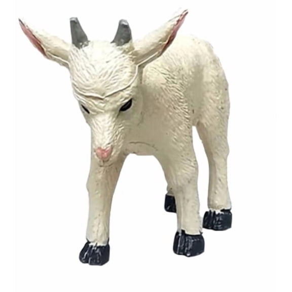 Clearance Desktop Ornament under $5,Animal Model Shape Collectible PVC Simulation Goat Model Figure For Gift