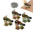 thumbnail image 1 of Clearance Desktop Ornament under $5,Folding Brackets Lock Extension Support Bracket Foldable Hinges With Screws For Table Bed Leg Feet, 1 of 7