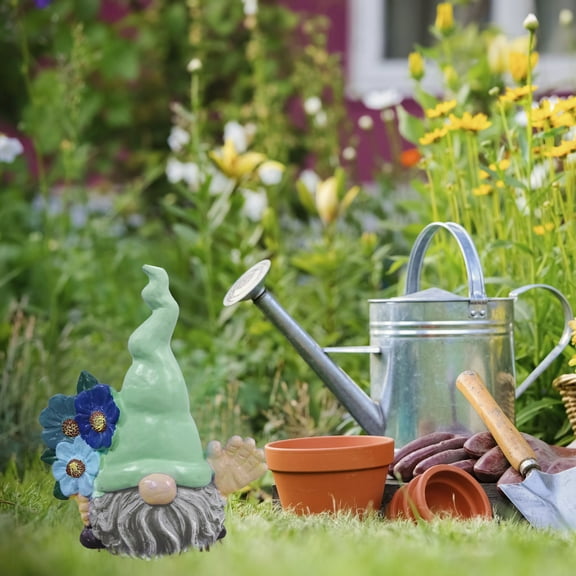 Clearance Desktop Ornament under $5,Garden Gnome Statue Gnome Outdoor Welcome Sign Hand Painted And Special Coating