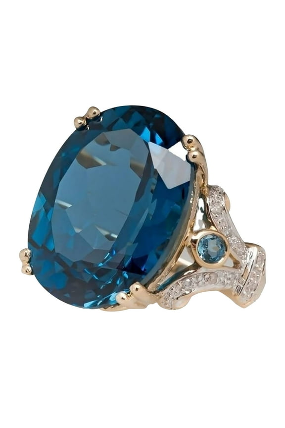 Clearance Diamond Ring Female Living Ring Advanced Ring Hand Jewelry Ring