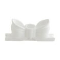thumbnail image 1 of Clearance! Dienrx Bow Candle Holder, Candle Holder Candy Color Bow Candle Holder Long Candle Candlestick Gypsum Bow Candle Holder for Table Wedding Dinning Table Centerpiece, 1 of 6