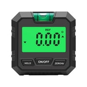Clearance! Digital Angle Finder Level Angle Gauge Meter Magnetic Electronic Level Angle Finder Tool Protractor,with Bubble Level and Magnetic Base,for Construction, Woodworking and Machinery A