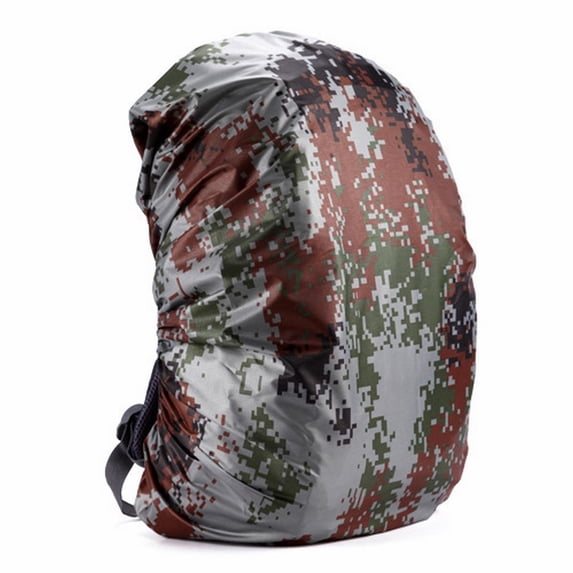 Clearance Digital Camo 35L Backpack Rain Cover - Waterproof Dustproof Protector for Outdoor Hiking and Camping (35L, Digital Camo)