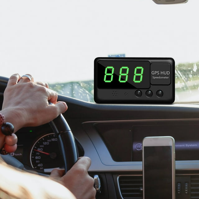 Clearance Digital Universal Car HUD GPS Speedometer With Fatigue