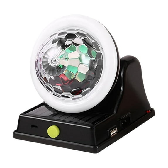 Disco Ball Light Colorful Rotating Ball Light Rgb Led Stage Ligt (Light Decoration)