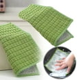 thumbnail image 1 of Clearance Dish Towels Multipurpose Wire Dishwashing Rag Polyester Silver Wire And Fiber Double Design For Wet And Dry Dish Multifunctional Non Scratch Scrubbing Pads Kitchen Cleaning Cloths, 1 of 1