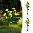 thumbnail image 1 of Djunllk Solar Lights Outdoor 2 Pack, Solar Flowers Lights Outdoor Garden Waterproof Roses Auto On/Off Lighting Beautiful Patio Decor Gifts for Women, 1 of 6