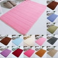 thumbnail image 1 of Djunllk Bathroom Rugs Non Slip Washable Memory Foam Bath Mat Water Absorbent Quick Dry Bathroom Floor Mats, 17" x 24", 1 of 4