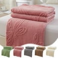 thumbnail image 1 of Djunllk Throw Blanket - Hot Pink Microfiber Ultimate Cozy Soft Blanket, Breathable Fluffy Blanket All Season Use, 59.0" x 78.7", 1 of 7