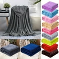 thumbnail image 1 of Djunllk Throw Blanket 27" x 39" Luxury Fuzzy Fleece Super Soft Cozy Warm, Lightweight Breathable All Season Use Throw Blanket for Couch Bed Sofa, 1 of 6