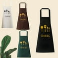 thumbnail image 1 of Dmlowu Apron Oil-Proof Aprons for Cooking, Water-Defending Fashionable Home Kitchen Aprons for Men, Women, Lightweight Kitchen Apron, 1 of 3
