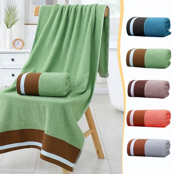 Dmlowu Bath Towels 28x55" Soft Cotton Towels Luxury Highly Absorbent Quicker Dry Hand Towels for Bathroom Lightweight Large Bath Towels for Home, School, Gym