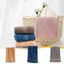 Dmlowu Face Towels Luxury Cotton Bath Towels Highly Absorbent Quicker Dry Kitchen Towels Non Shedding Hand Towels for Bathroom Kitchen Home