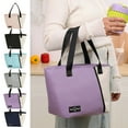 thumbnail image 1 of Dmlowu Lunch Bag 6x13" Lightweight Lunch Box for Women Men Cooler Durability Insulated Lunch Box for Home Office School Supplies, 1 of 3