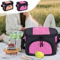 thumbnail image 1 of Dmlowu Lunch Bag 7x10" Portable Lunch Box for Women Men Durability Insulated Cooler Leak Proof Lunch Box for Home Office School Supplies, 1 of 8