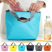 Dmlowu Lunch Bag 8x11" Lightweight Lunch Box for Women Men Cooler Durability Insulated Lunch Tote Bag for Home Office School Supplies