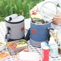 Dmlowu Lunch Bag Extra Large Lunch Box for Women Men Portable Thickened Insulated Cooler Lunch Box for Home Office School Supplies