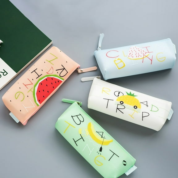 Dmlowu Pencil Case Aesthetics Pencil Pouch Sturdy Large Capacity Pencil Box for Office Art Supplies Multifunctional Pen Case for Women Men