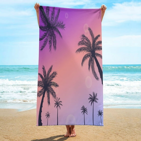 Dmlowu Personalized Beach Towels 30x60" Sandproof Beach Towel Lightweight Quicker Dry Beach Blanket Luxury Soft Tough Pool Towels for Travel Swimming Beach Vacation Essentials