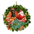 Clearance Dog And Santa Claus Christmas Ornaments Cute Tree Gift