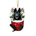 thumbnail image 1 of OAVQHLG3B Dog Christmas Ornament, Dog Lovers Gift Idea Xmas Decor, Christmas Decorations for Tree, Gifts for Christmas Tree Decor, Birthday, Christmas, Men, Women, 1 of 4