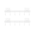 thumbnail image 1 of Clearance Drain Rack under $6 Kitchen Utensil Rack Wall Mount Kitchen Utensil Hanger No Drilling Kitchen Utensil Holder Space Saving Kitchen Wall Hooks For Kitchen Bathroom 2 Packs, 1 of 2