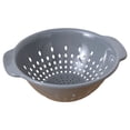 thumbnail image 1 of Clearance Drain Rack under $5,5 Soft Grip Colander 1 Piece Red Comfort Handle & Design For Easy Draining, 1 of 8