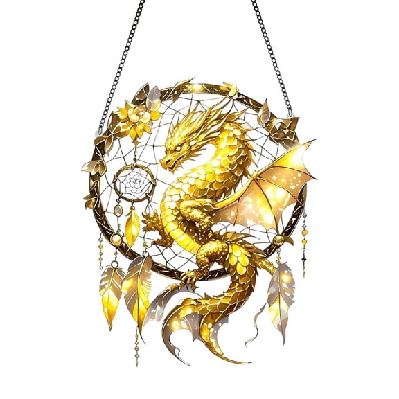 Clearance Dreamcatcher Suncatcher Modern Acrylic Window & Wall for Home Garden Patio Indoor Outdoor Themed