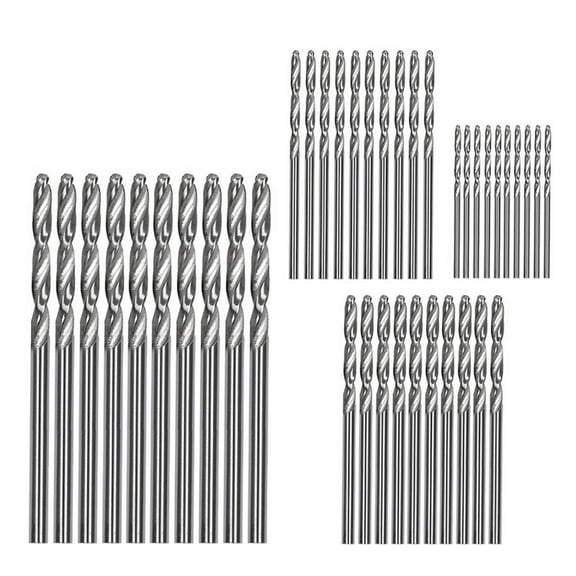 Clearance! Drill Bit under$1 40Pcs Steel 1/1.5/2/2.5/3mm High Bit Drill Tool Speed Coated Titanium Set Tools & Home Improvement