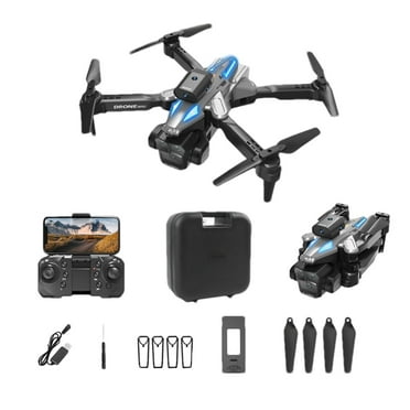 Clearance! Drones with 3 Camera for Adults 4K, Foldable FPV Drone for Kids Beginners, RC Quadcopter with Altitude Hold, Headless Mode, Speed Adjustment, Follow Me, Carrying Case