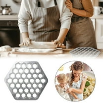 Clearance! Dumpling Machine Dumpling 37 Hole Mini and Cutting Machine Dumpling Metal Dumpling Machine Household Restaurant Kitchen Diy Tools Cooking Tools A Dumpling Making Tool