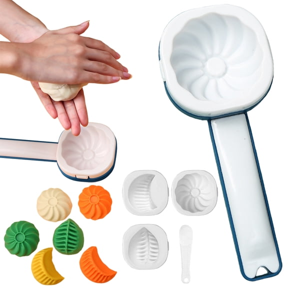 Clearance Dumpling Maker Manual 3-Shape Mold Set