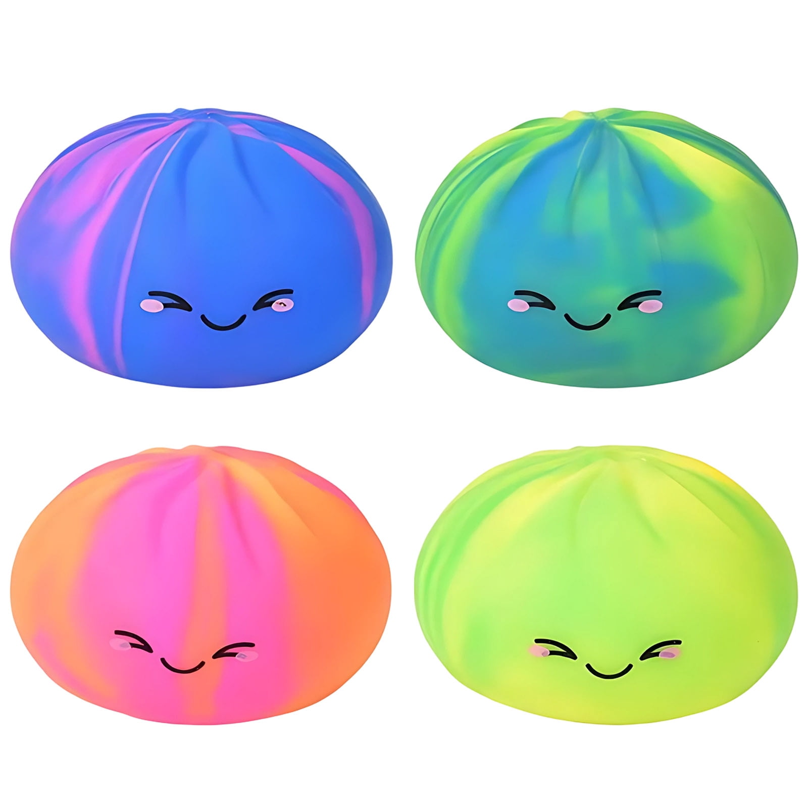 Clearance! Dumpling Squishies Toys, Yellow-Green Giant Dumpling, Big