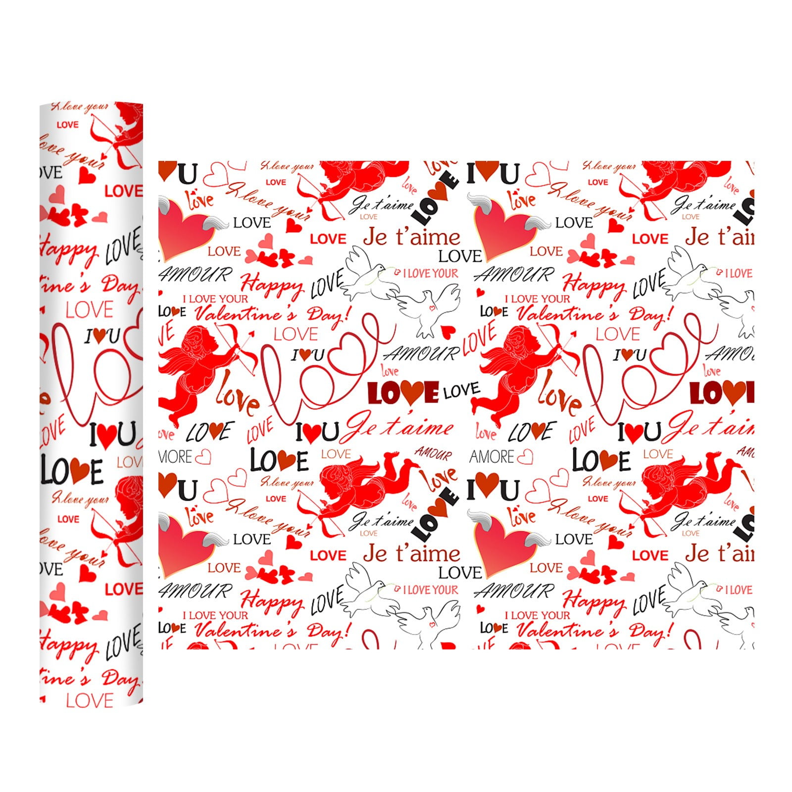 Clearance! Dusknt Happy Valentine's Day Heat Transfer Vinyl Htv Iron on