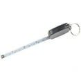 thumbnail image 1 of Clearance! Dusknt Measuring Ruler Portable Multifunctional Black Square Male 2M/6Ft with Keychain Extendable Reducing Steel Ruler, a Tape Measure, 1 of 8