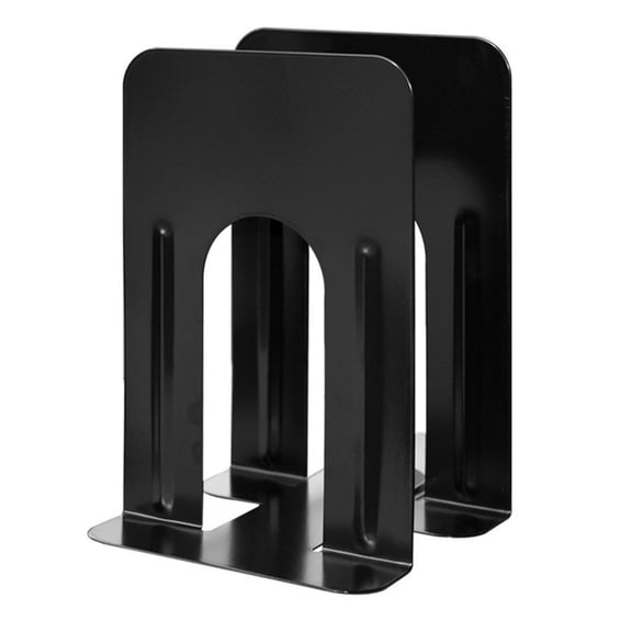 Clearance! Dusknt Office Cabinet 22.2Cm/8.7In High Metal Bookshelf Support Bookshelf Bookshelf Metal Bookshelf Bookshelf, 2X Bookstand
