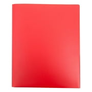 Clearance! Dusknt Office Cabinet Dunwell Colored Plastic Folder with Pockets and Prongs (Assorted Colors 2 Pack) Colorful Folders with Office & School Folders with Fasteners, 2X Folders