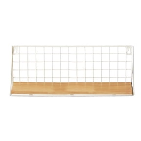 Clearance! Dusknt Rack, Wire Shelving, Creative Wall Rack White Small, 1*Storage Rack