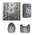 thumbnail image 1 of Clearance! Dusknt Shower Curtain, Polyester Shower Curtain, Shower Curtain Four Piece Set, Shower Curtain Four Piece Set, 1 of 6